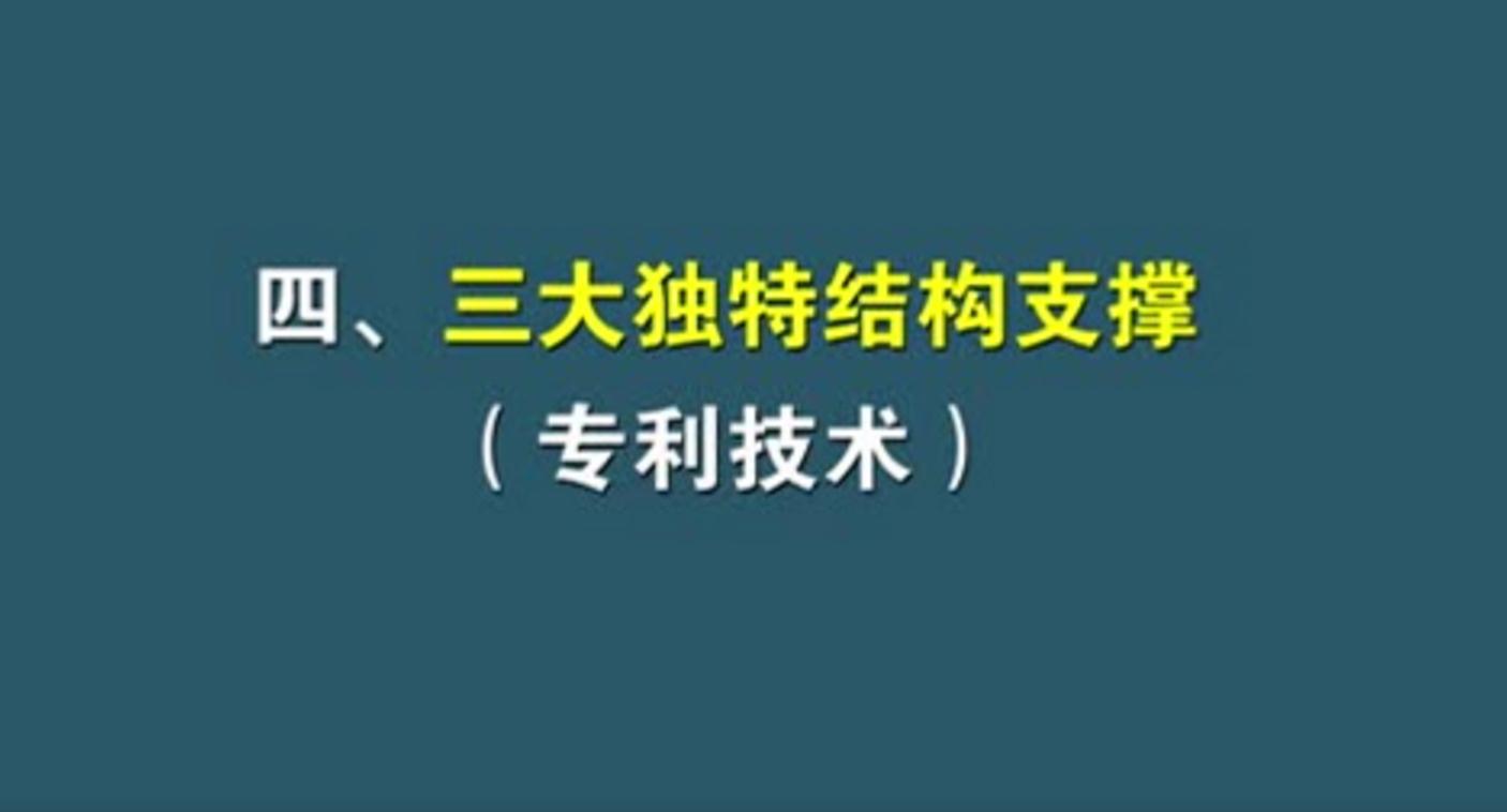 04三大獨特結構支撐